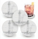 Lighthouse Drink Coasters