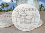 Beach House Drink Coasters