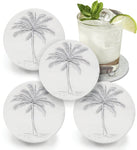 Palm Tree Drink Coasters