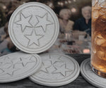 Tennessee Tri Star Drink Coasters