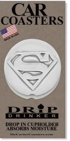 Superman Car Coasters