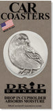 Goldfinch Car Coasters