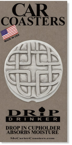 Celtic Cross Car Coasters