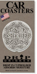 Sheriff Car Coasters