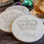 King & Queen Drink Coasters