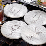 Cocktail Glass Drink Coasters